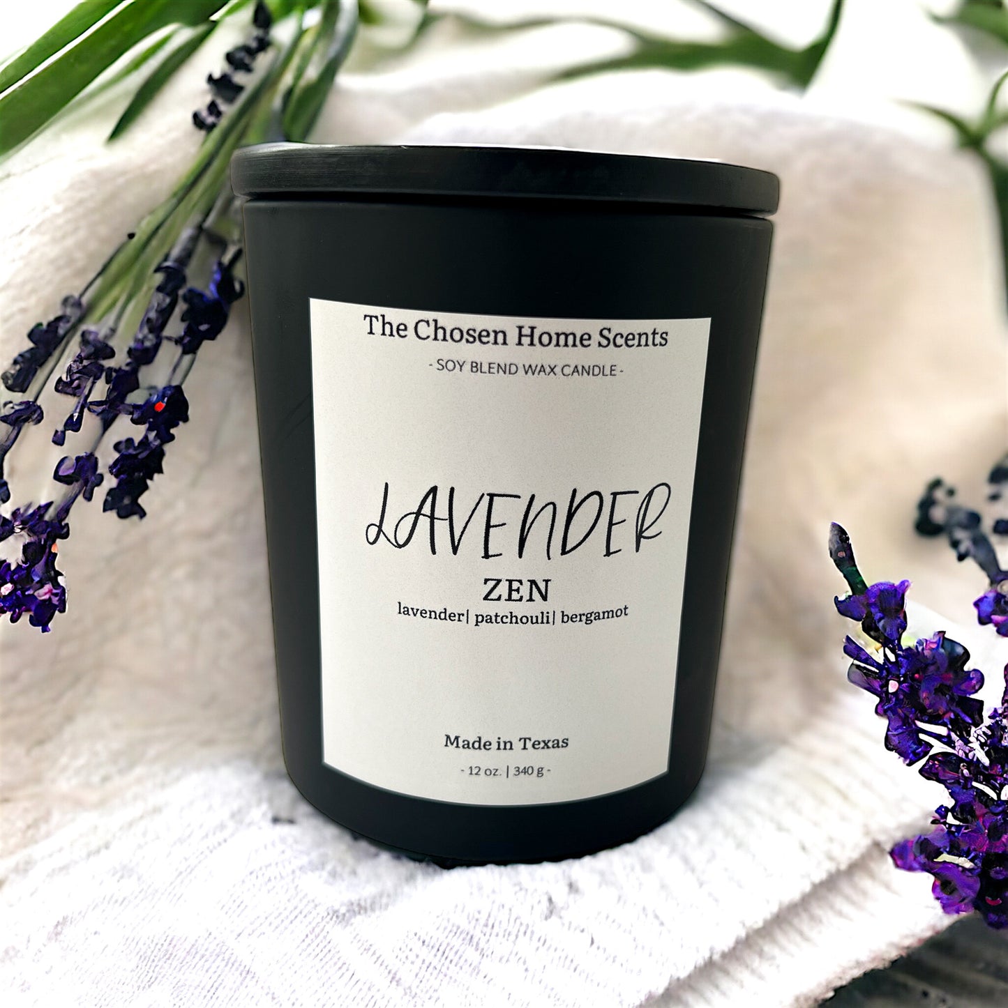 Lavender Zen Candle