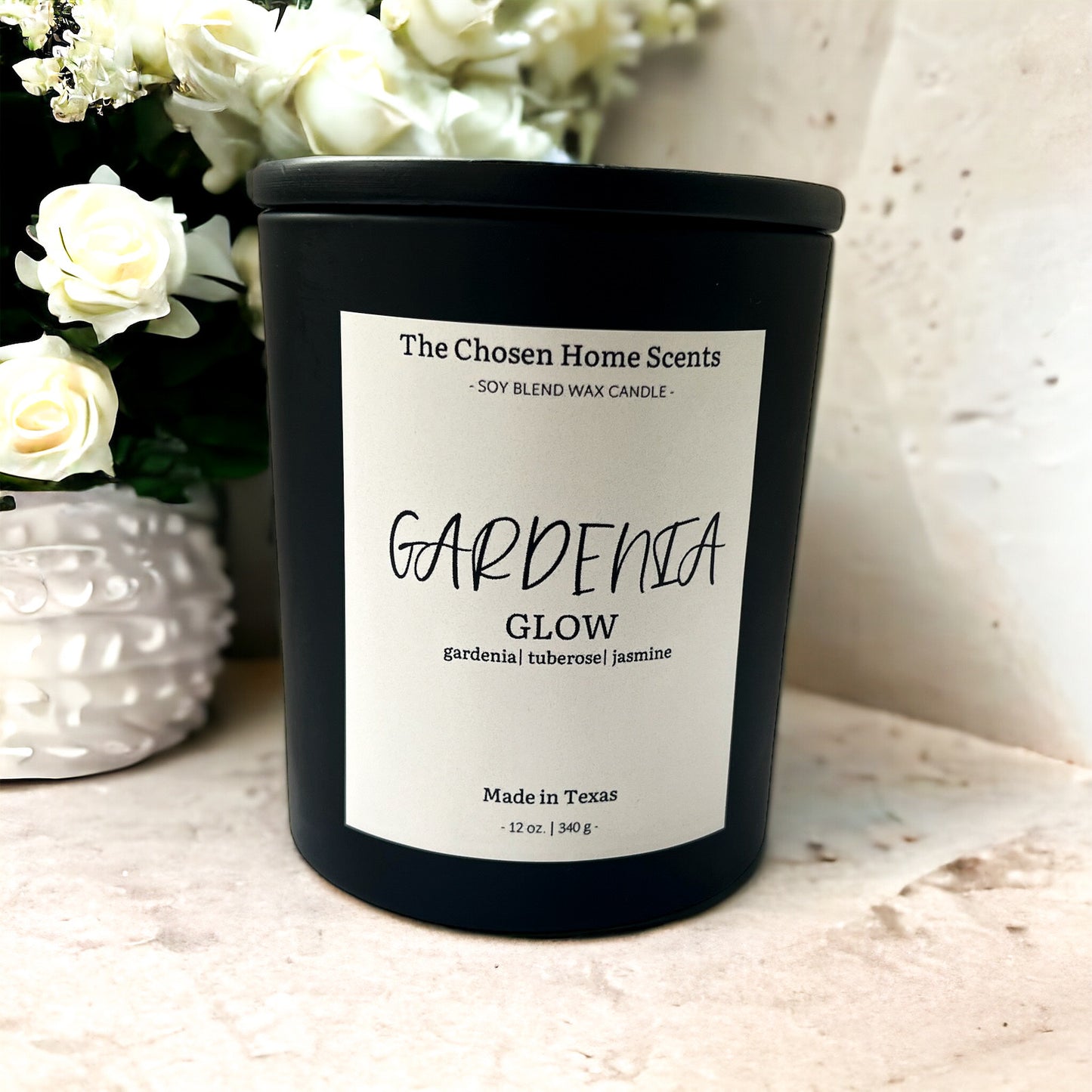 Gardenia Glow Candle 'Inspired by Jo Malone Tuberose Angelica'